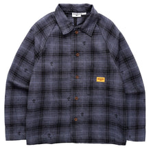 Load image into Gallery viewer, Service Works Thistle Plaid FOH Jacket Black
