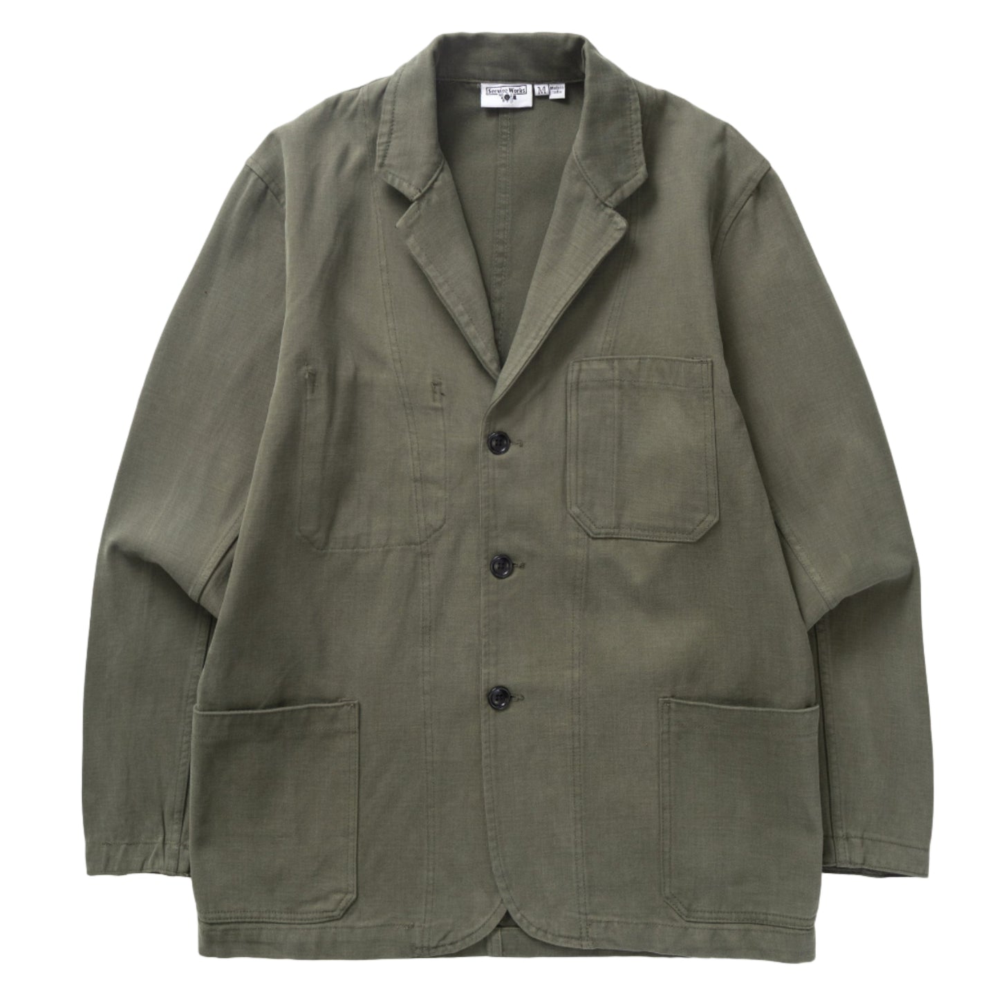 Service Works Moleskin Server Suit Jacket Moss