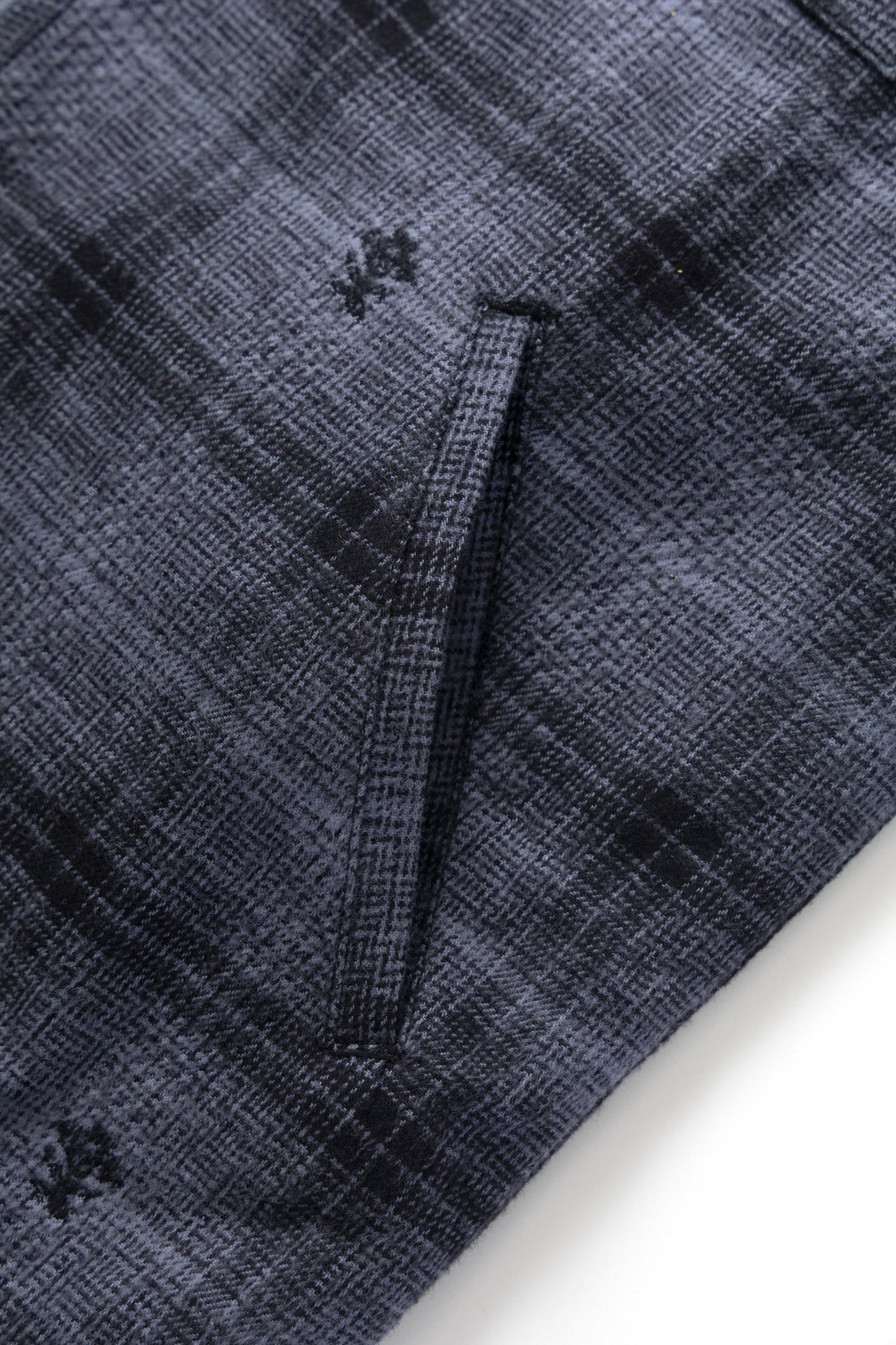 Service Works Thistle Plaid Padded Work Vest Black