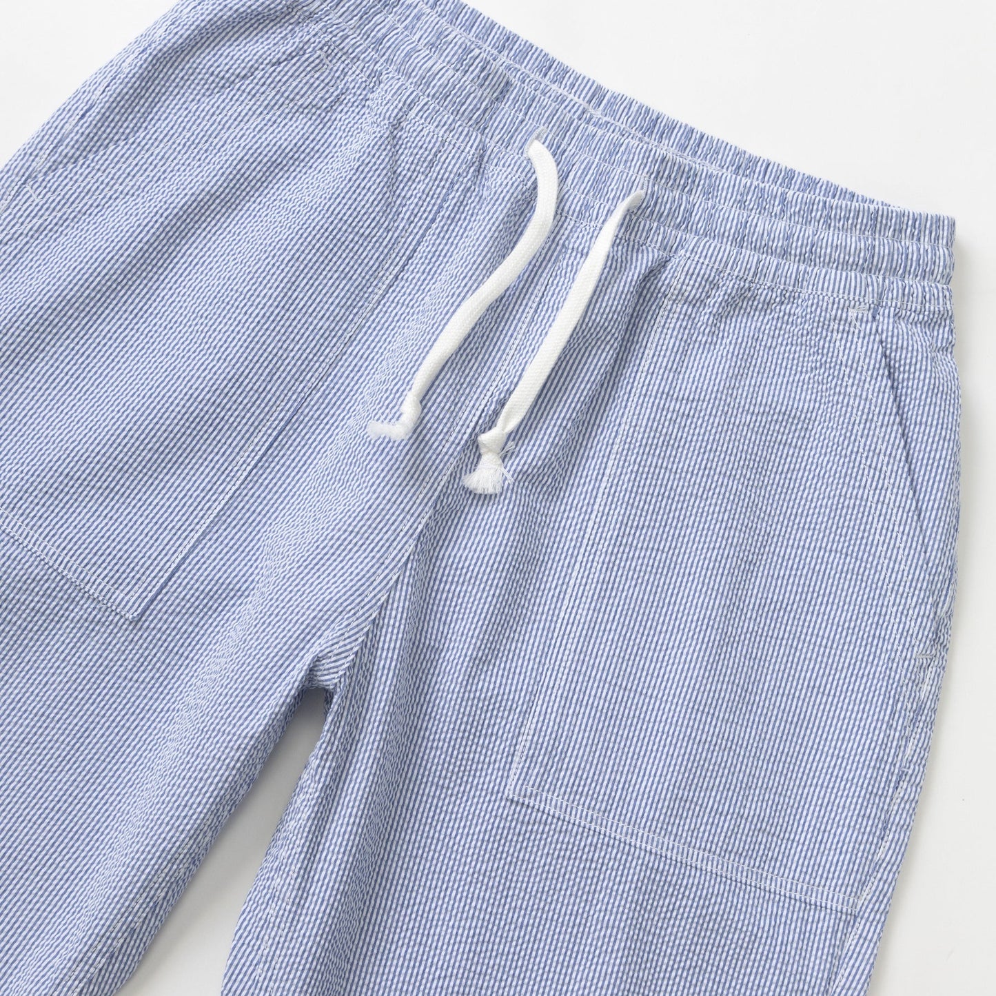 Service Works Seersucker Chef Pants Navy Stripe