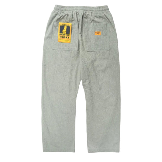 Service Works Seersucker Chef Pants Sage