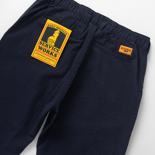 Service Works Seersucker Waiters Pant Navy