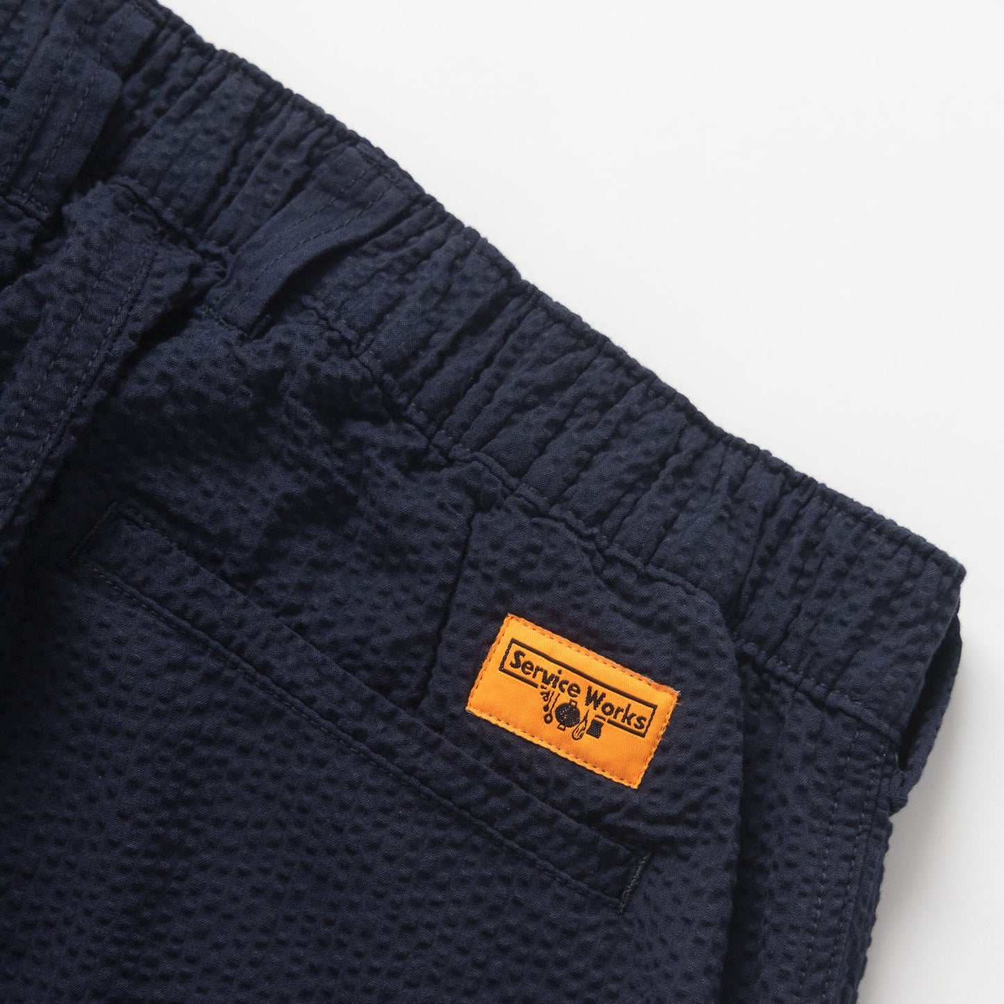 Service Works Seersucker Waiters Pant Navy