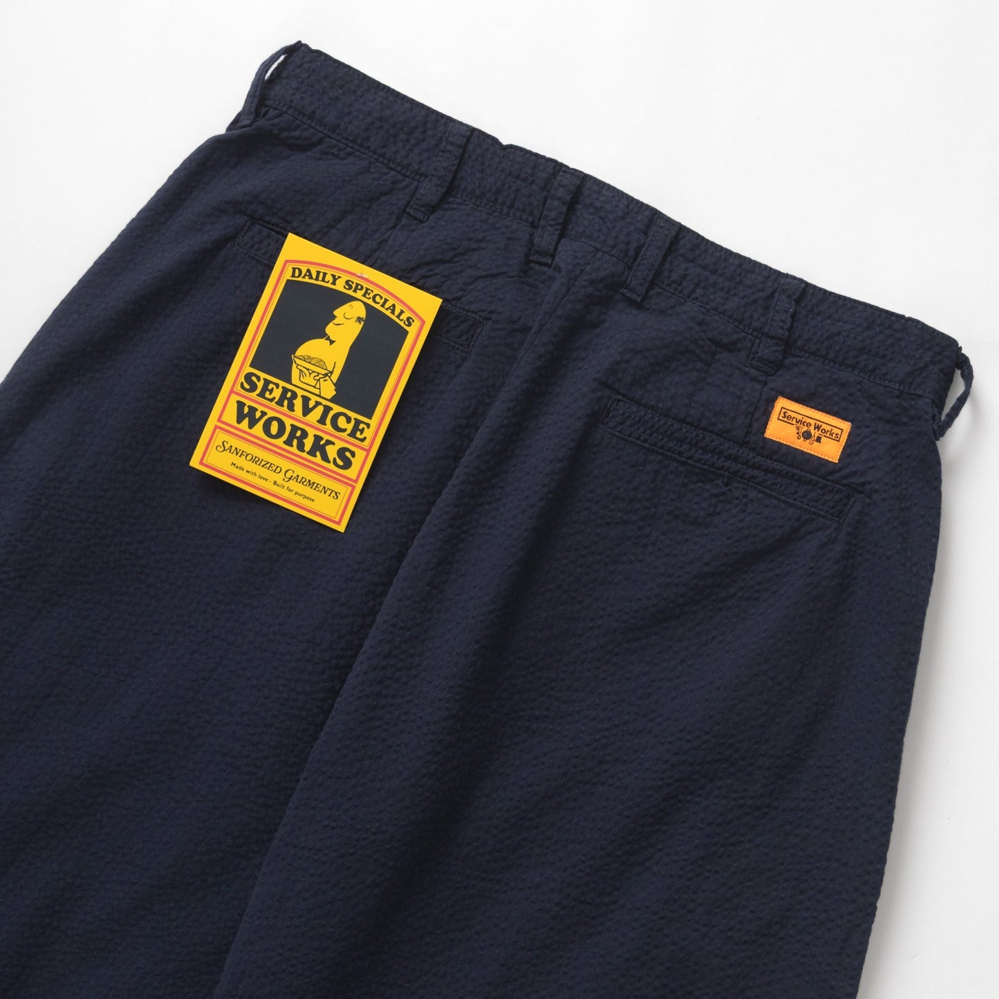 Service Works Seersucker Part Timer Pant Navy