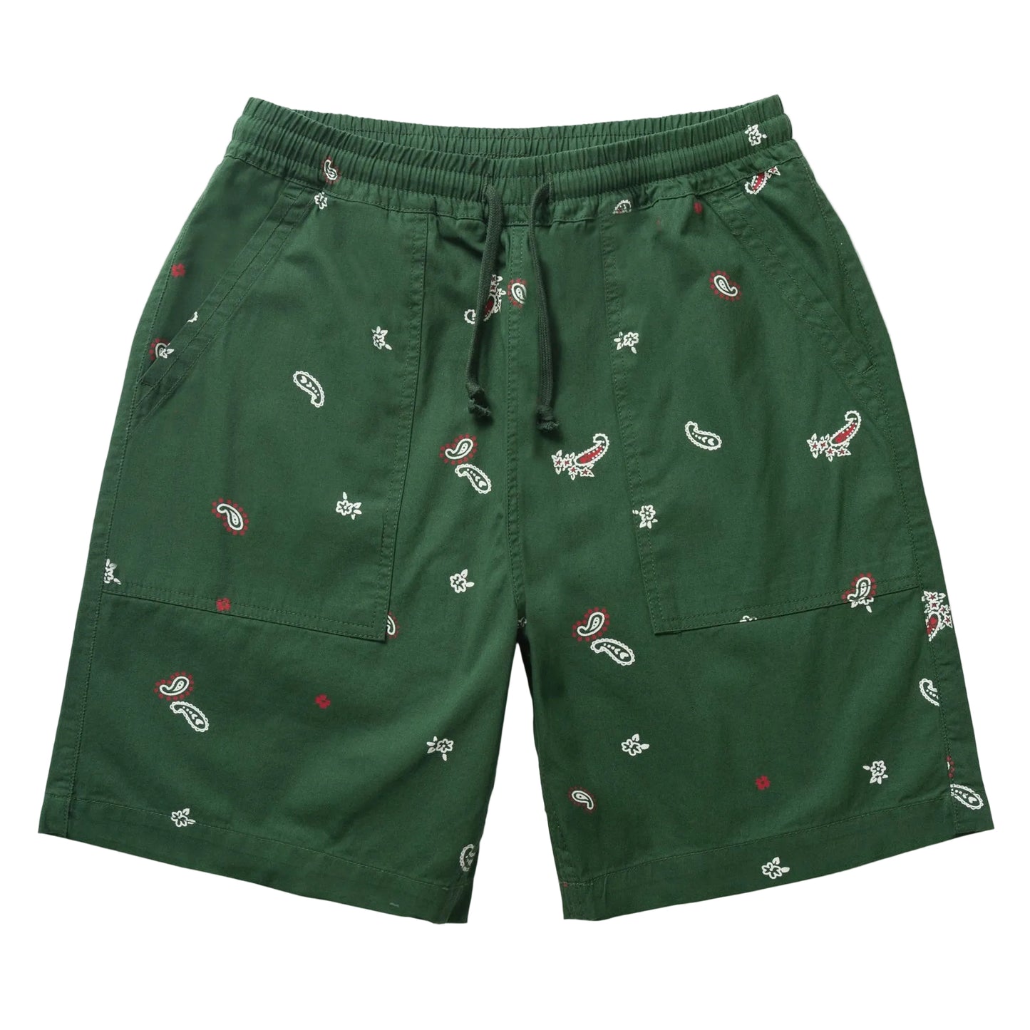 Service Works Paisley Chef Shorts Forest