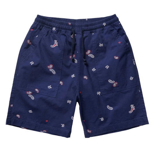 Service Works Paisley Chef Shorts Royal