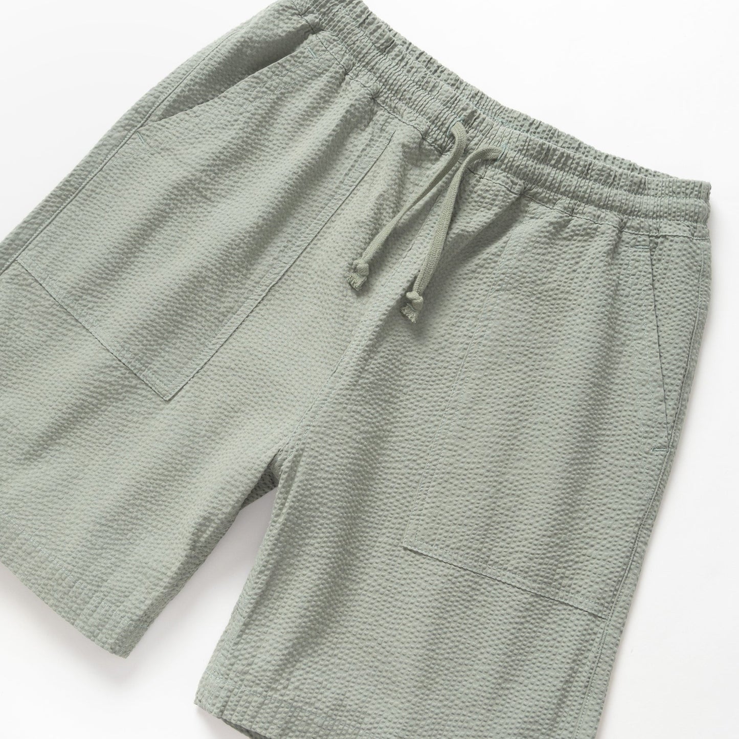 Service Works Seersucker Chef Shorts Sage