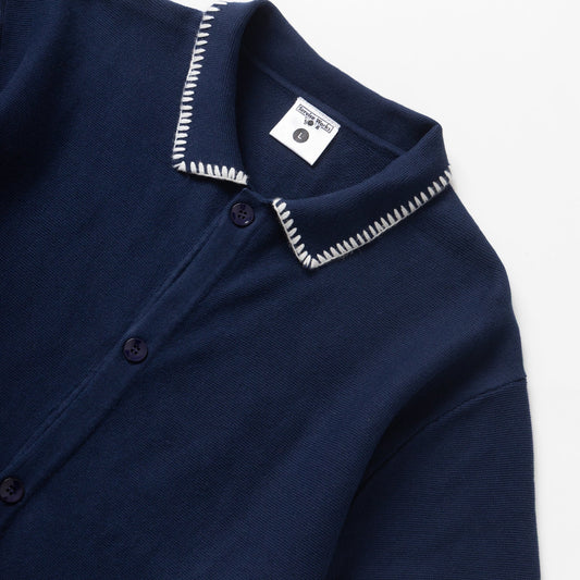 Service Works Blanket Stitch Knit Navy