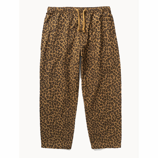 Service Works Patterned Easy Chef Pants Brown Leopard
