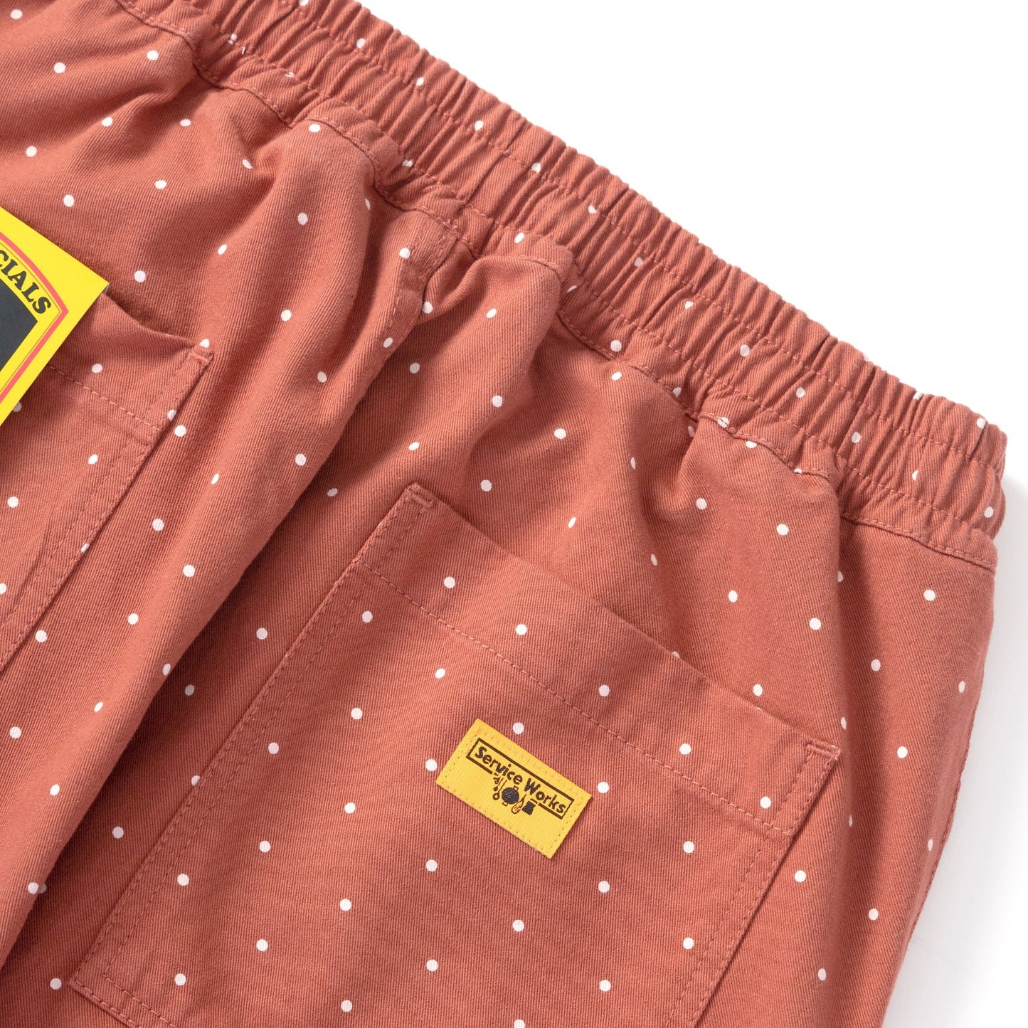 Service Works Polka Dot Chef Pants Clay