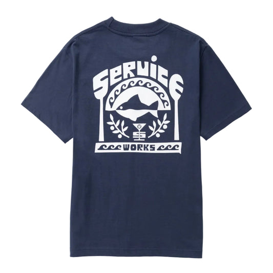 Service Works Milos Tee Navy