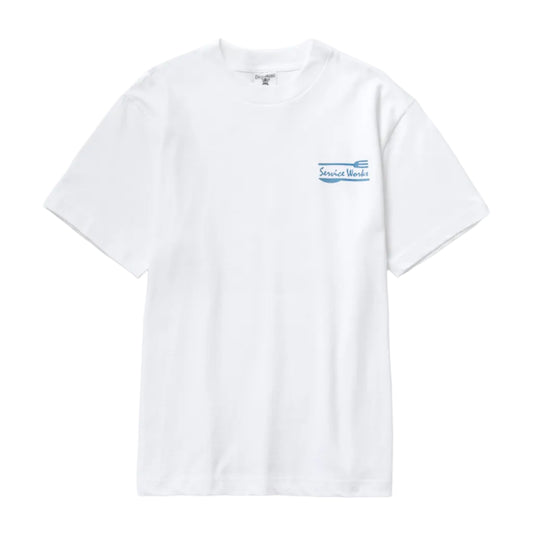 Service Works Milos Tee  White