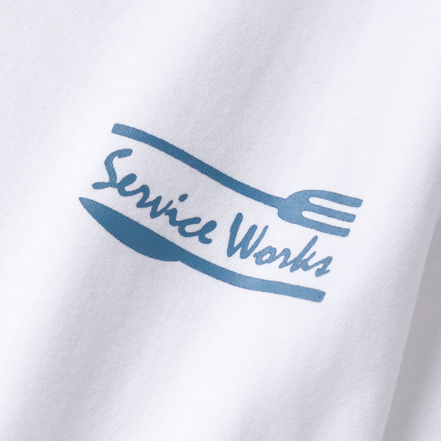 Service Works Milos Tee  White
