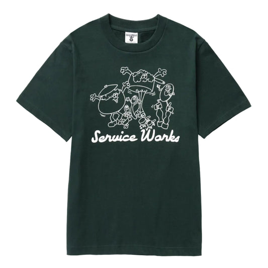 Service Works Pots & Pans Tee Forest