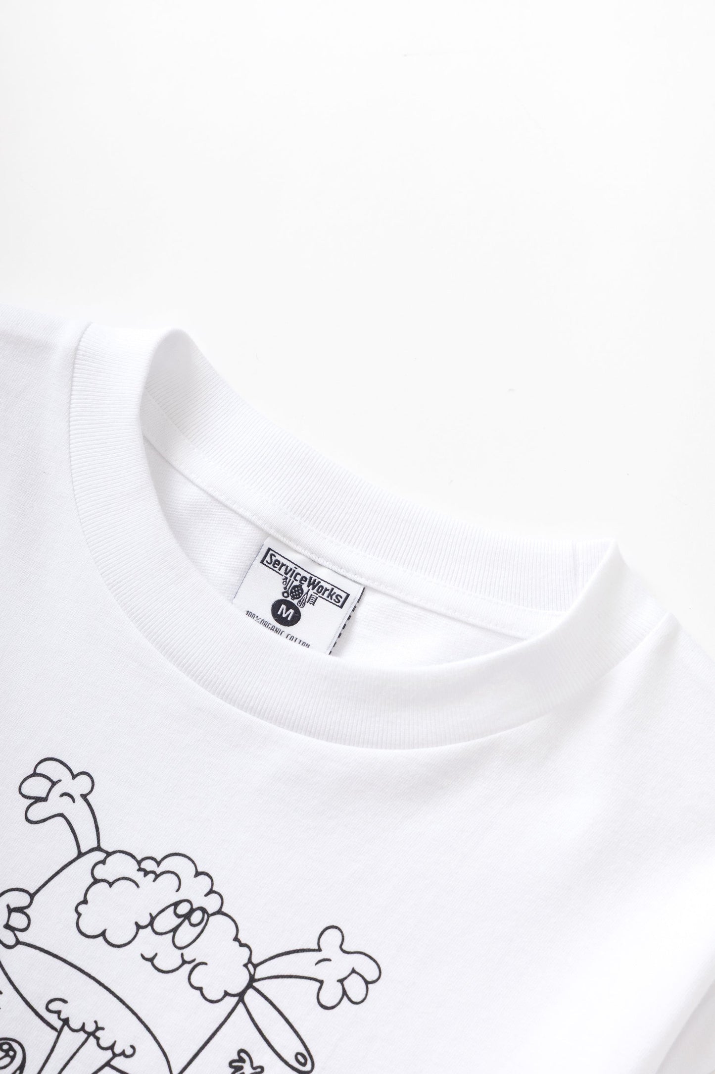 Service Works Pots & Pans Tee White