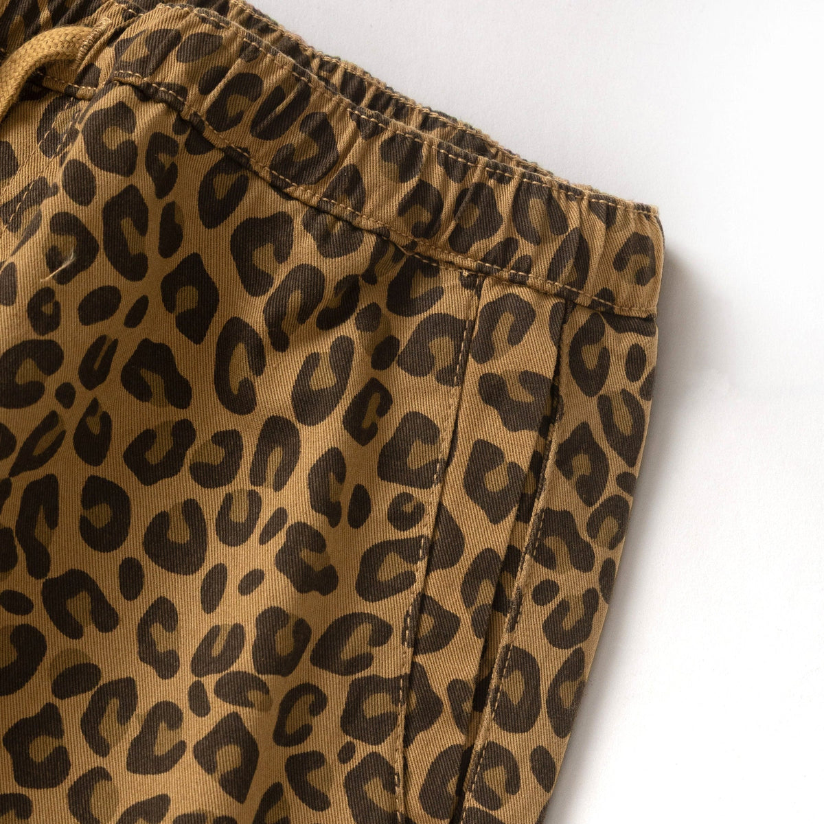 Service Works Patterned Easy Chef Pants Brown Leopard