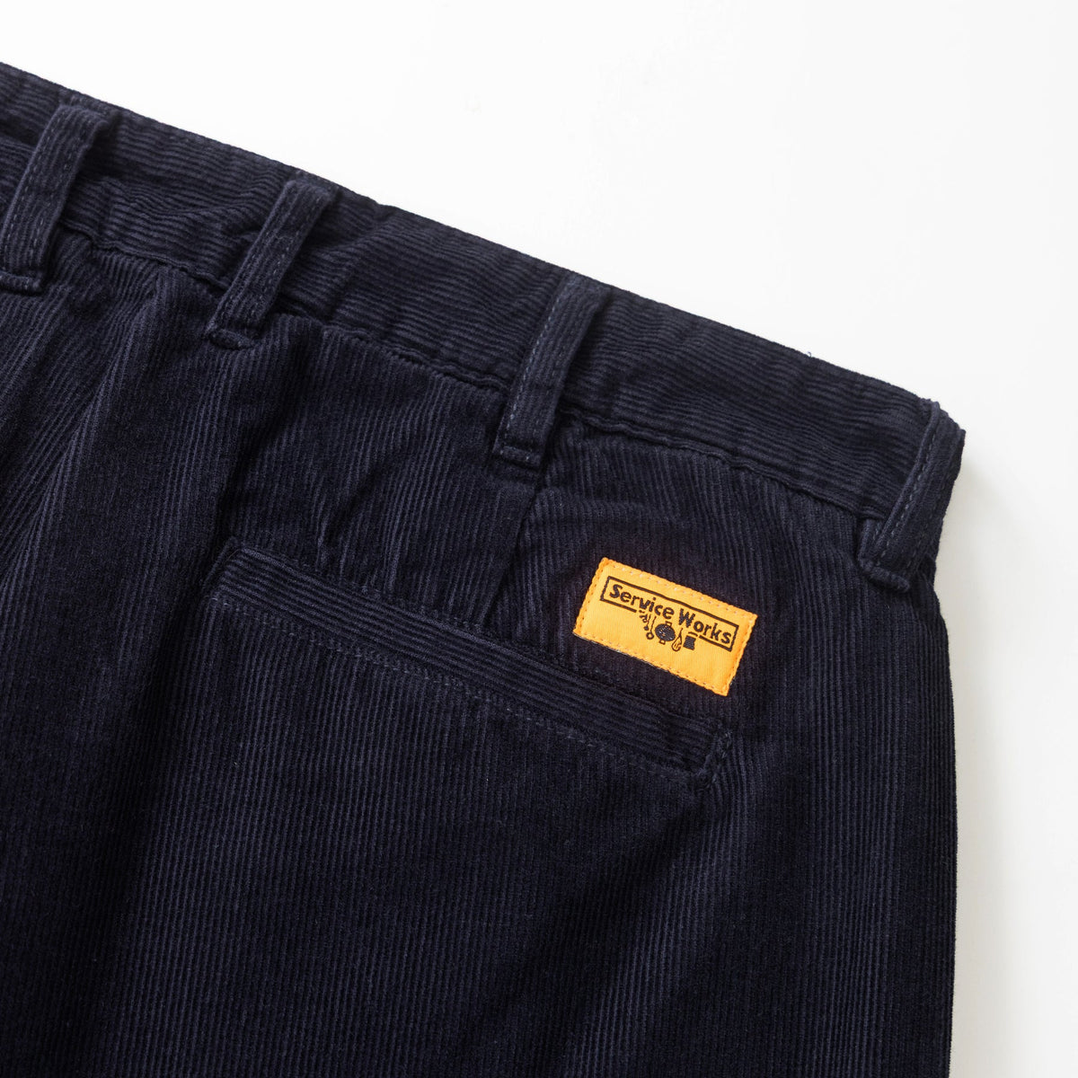 Service Works Fine Cord Part Timer Pant Dark Navy