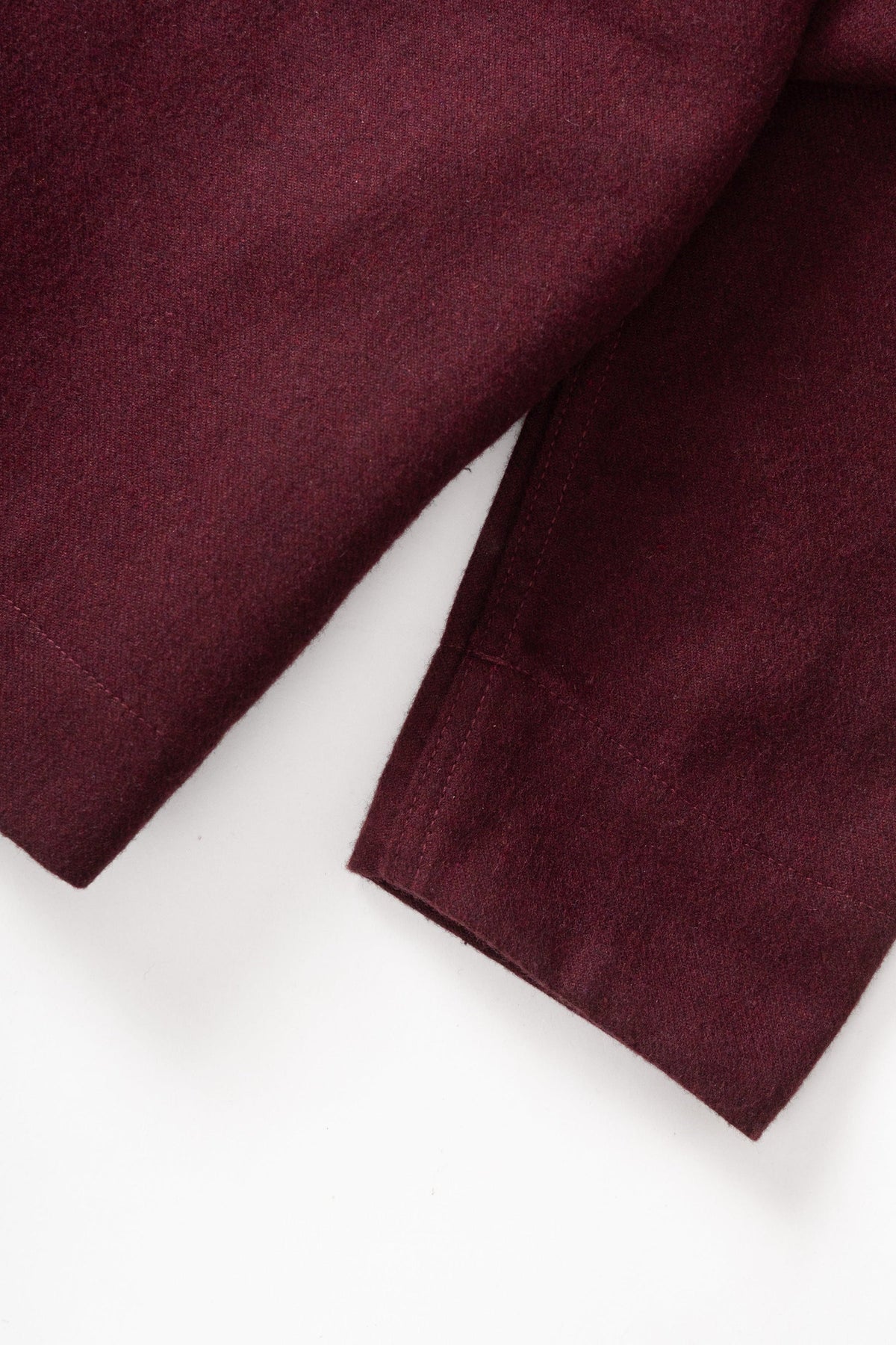 Service Works Flannel FOH Overshirt Burgundy