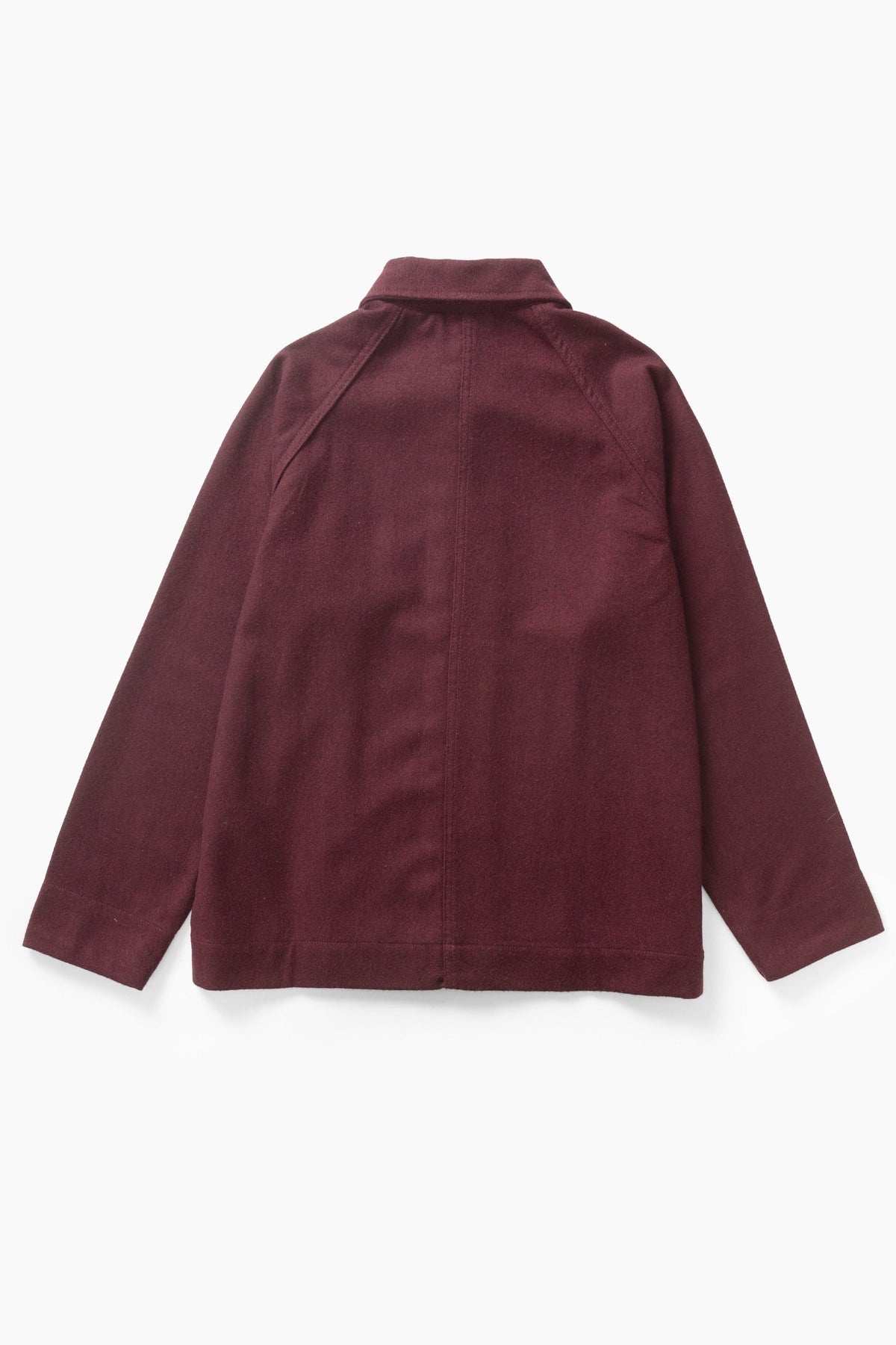 Service Works Flannel FOH Overshirt Burgundy