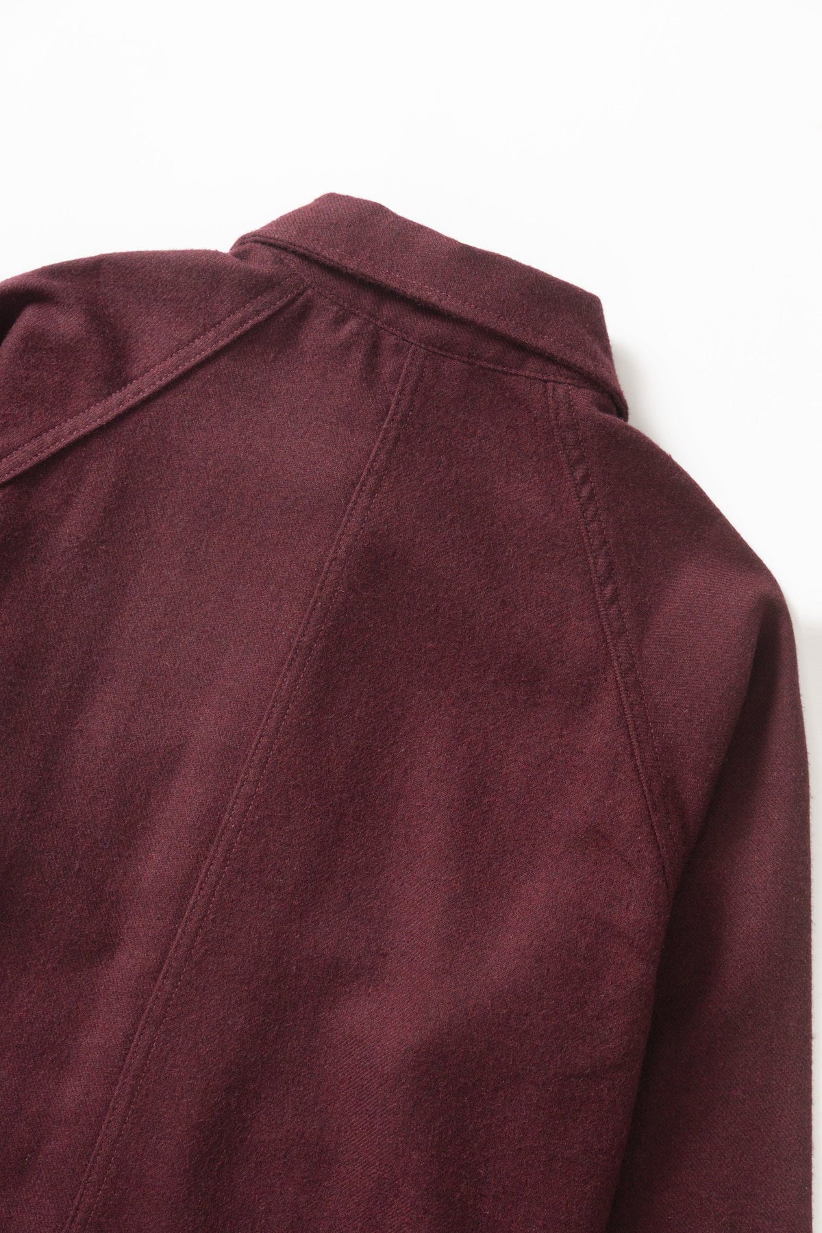 Service Works Flannel FOH Overshirt Burgundy