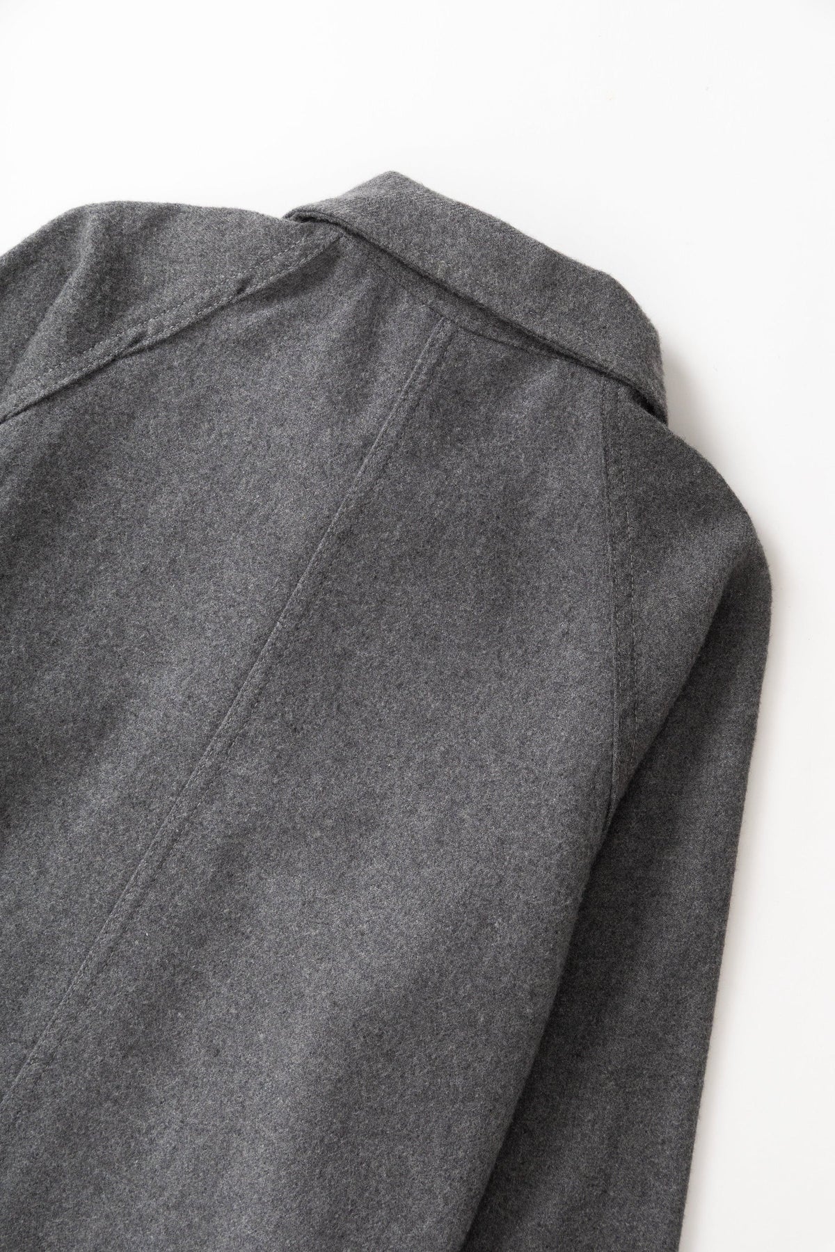 Service Works Flannel FOH Overshirt Charcoal