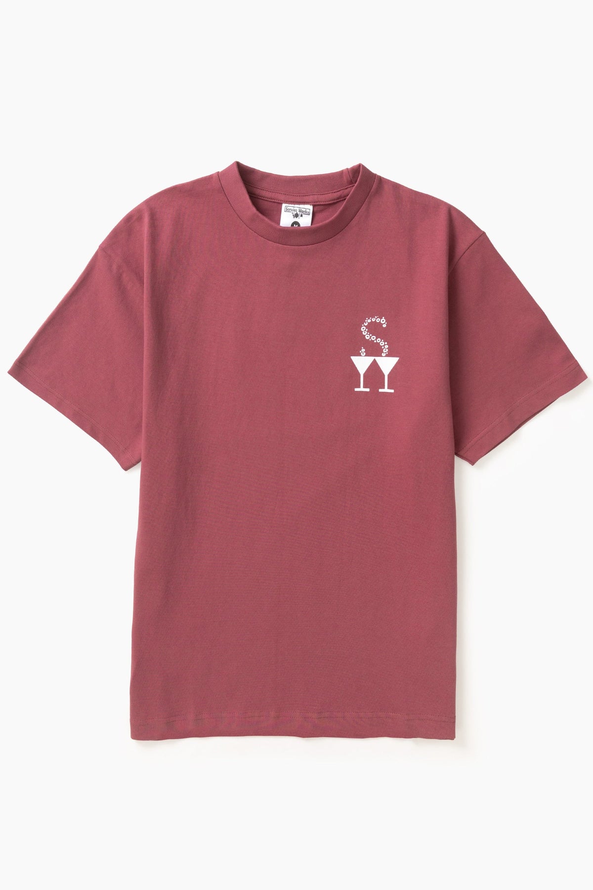 Service Works Martini Tee Clay