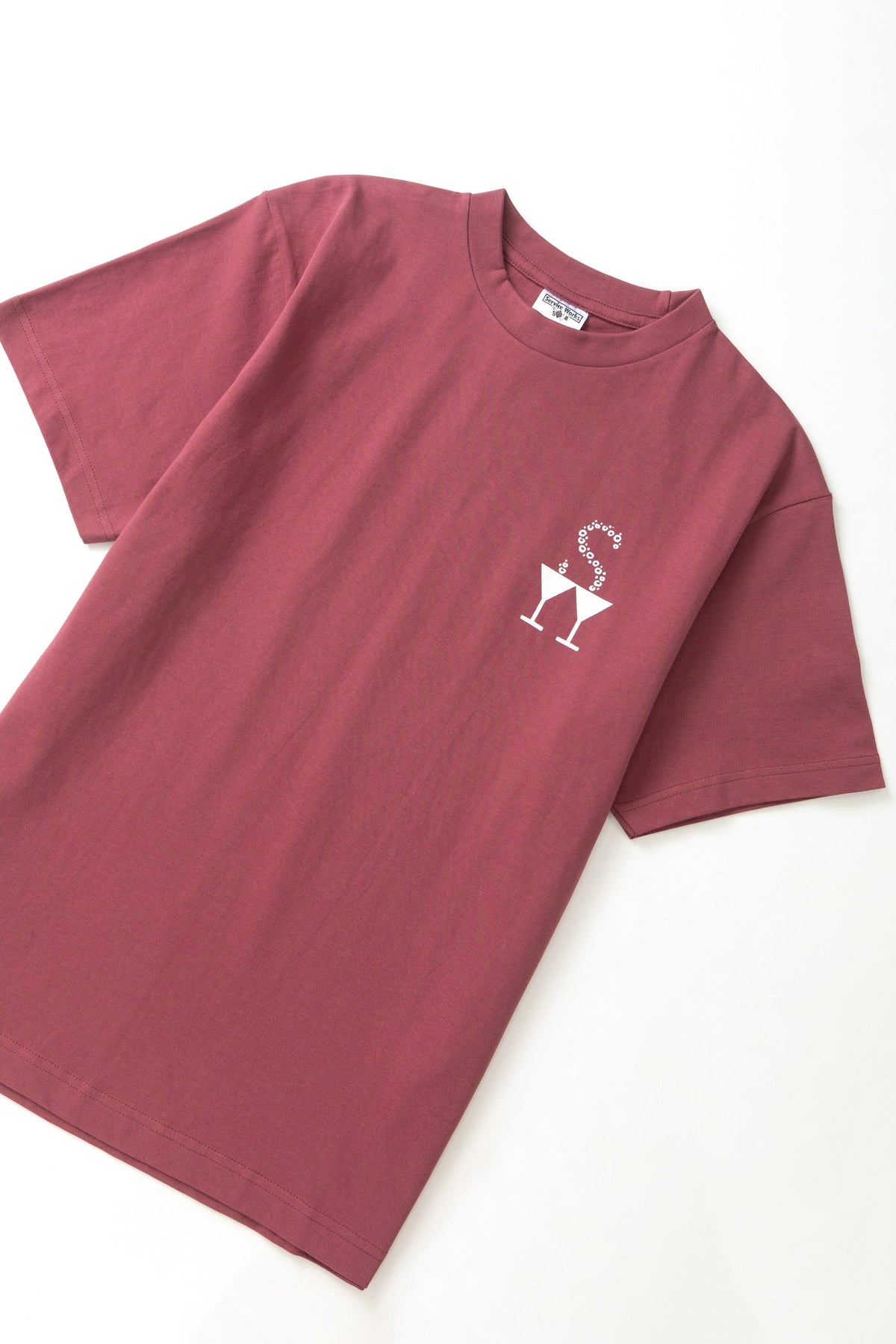 Service Works Martini Tee Clay