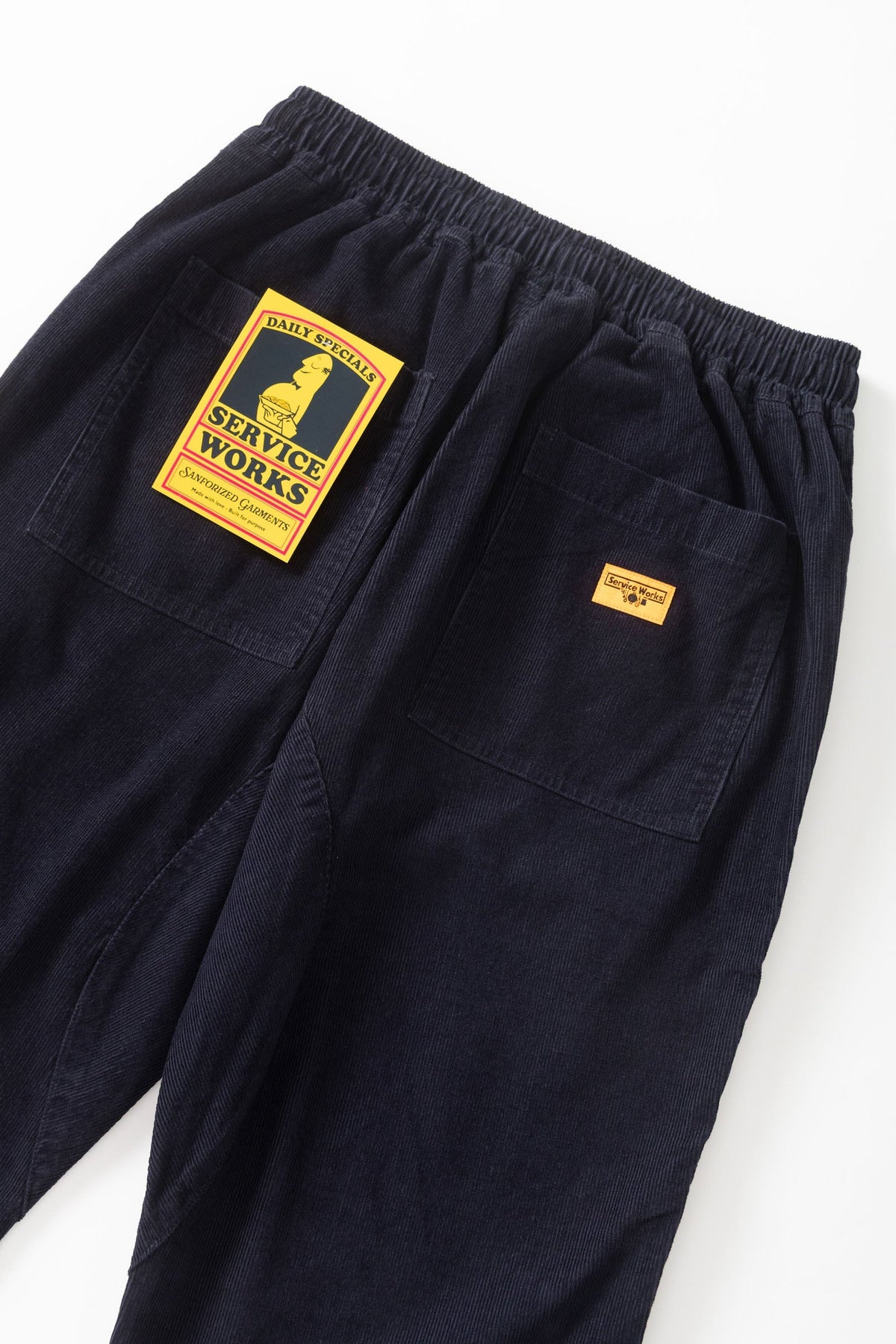 Service Works Fine Cord Chef Pants Navy