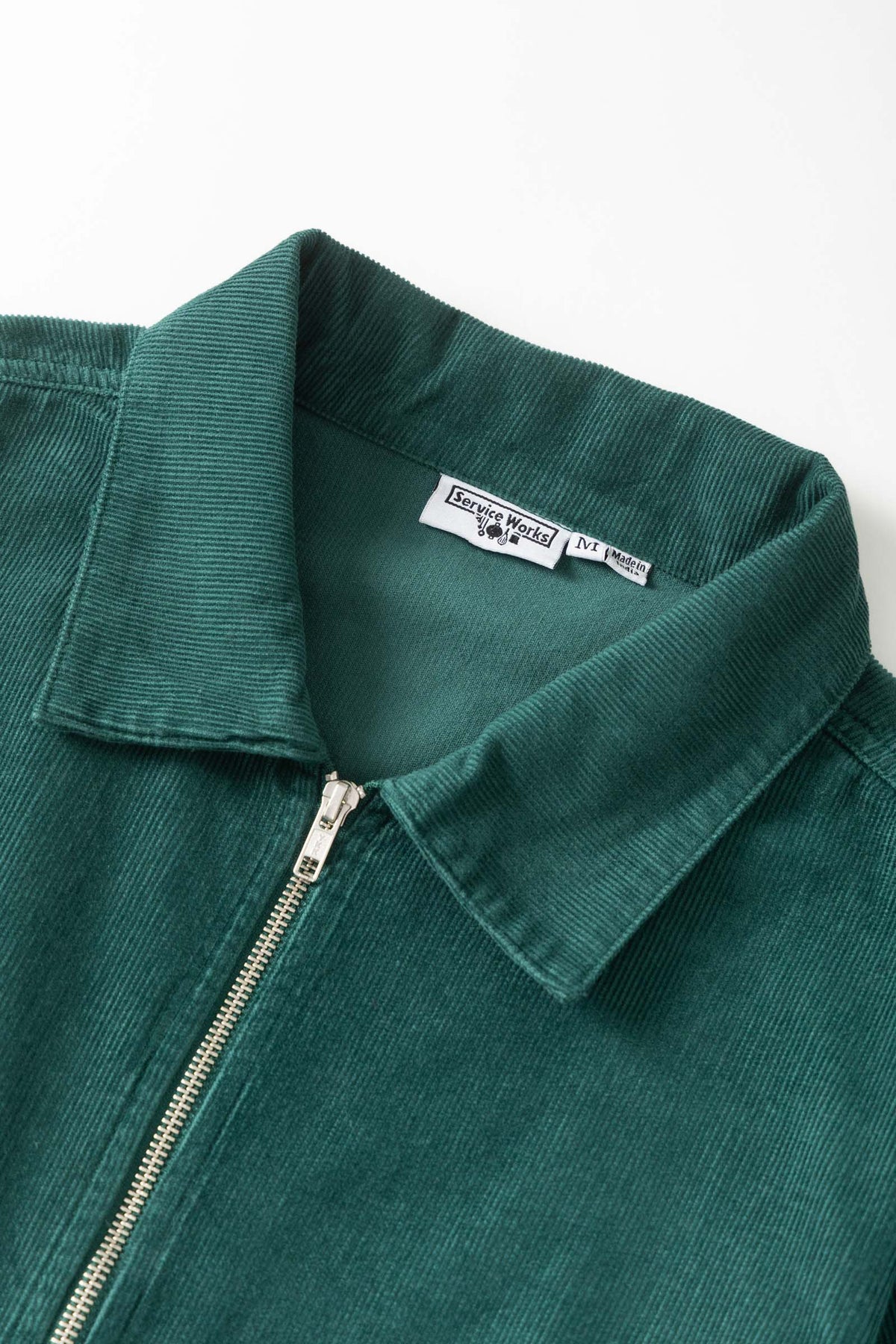 Service Works Fine Cord Work Jacket Green