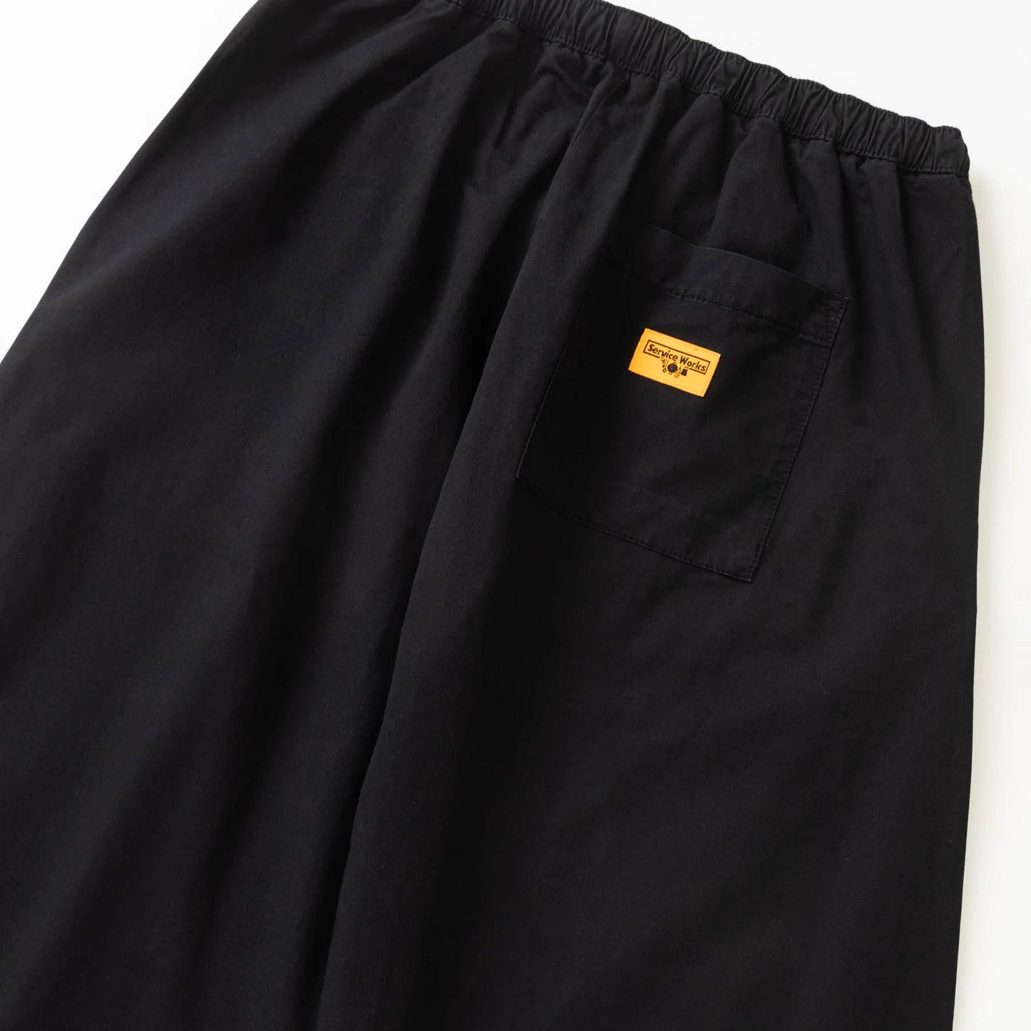 Service Works Tech Twill Easy Chef Pants Black