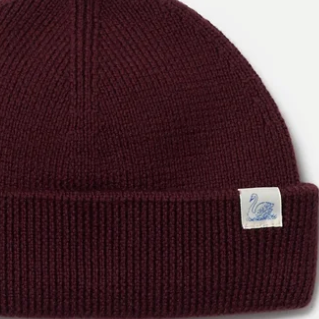 Merz b. Schwanen 05 Watch Cap Burgundy