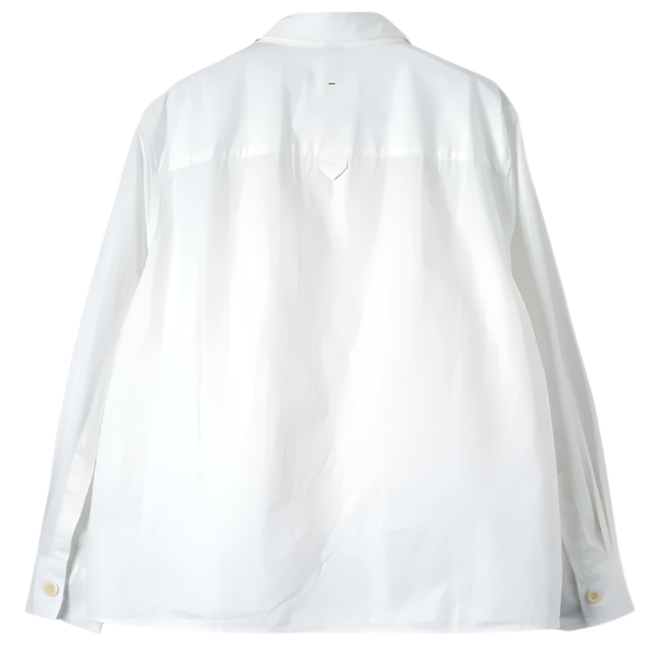 MHL W' Big Pocket Swing Compact Cotton Poplin White