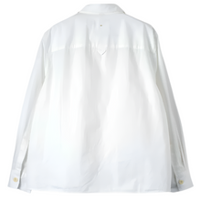 Load image into Gallery viewer, MHL W&#39; Big Pocket Swing Compact Cotton Poplin White
