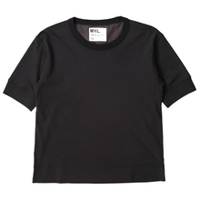 Load image into Gallery viewer, MHL W&#39; Gym T-Shirt Dry Cotton Melange Jersey Asphalt
