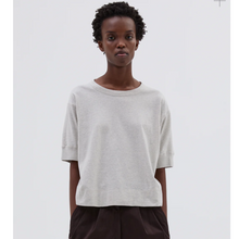 Load image into Gallery viewer, MHL W&#39; Gym T-Shirt Dry Cotton Melange Jersey Off White
