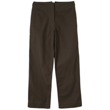 Load image into Gallery viewer, MHL W&#39; Naval Trouser Dry Cotton Gabardine Ebony
