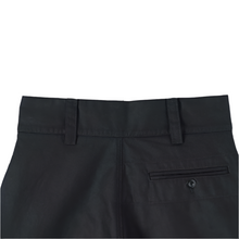 Load image into Gallery viewer, MHL Wide Waistband Trouser Matt Cotton Drill Off Black
