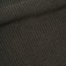 Load image into Gallery viewer, MHL Collared Cardigan Virgin Wool Dark Olive
