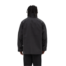 Load image into Gallery viewer, MHL Fireman&#39;s Coat Coated Cotton Plainweave Ebony
