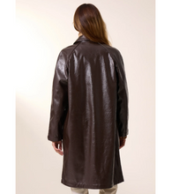 Load image into Gallery viewer, Leon &amp; Harper Vahi Long Coat Burgundy
