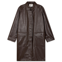 Load image into Gallery viewer, Leon &amp; Harper Vahi Long Coat Burgundy
