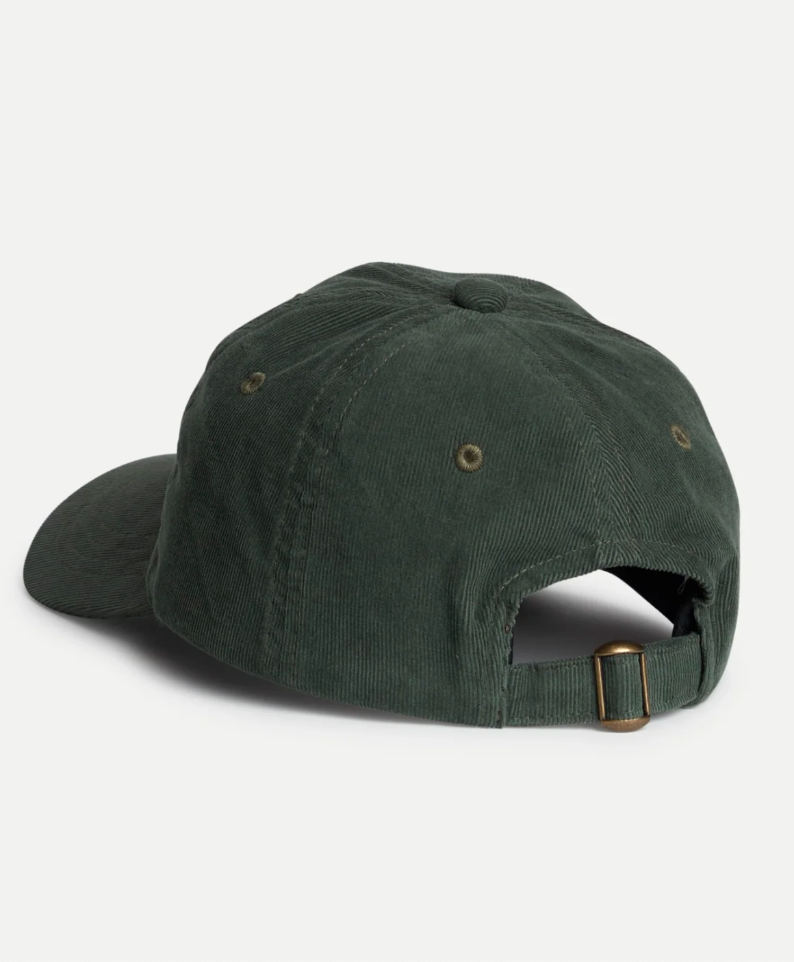 Merz b. Schwanen Swan Logo Cotton Corduroy Cap Forest