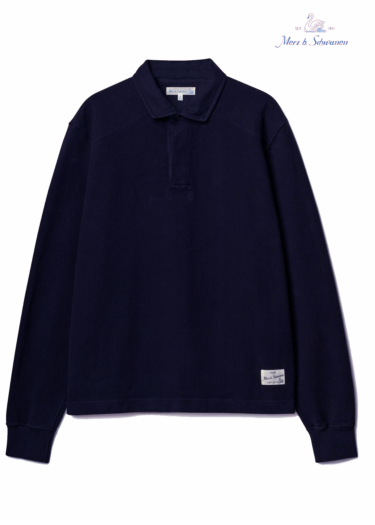 Merz B. Schwanen men's Rugby Shirt Dark Navy