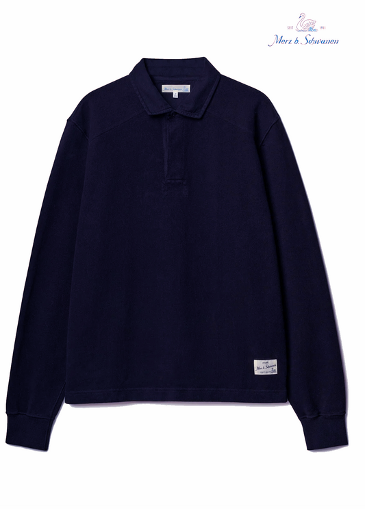 Merz B. Schwanen men's Rugby Shirt Dark Navy