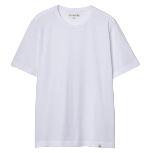 Merz b. Schwanen Pima Cotton T-Shirt White