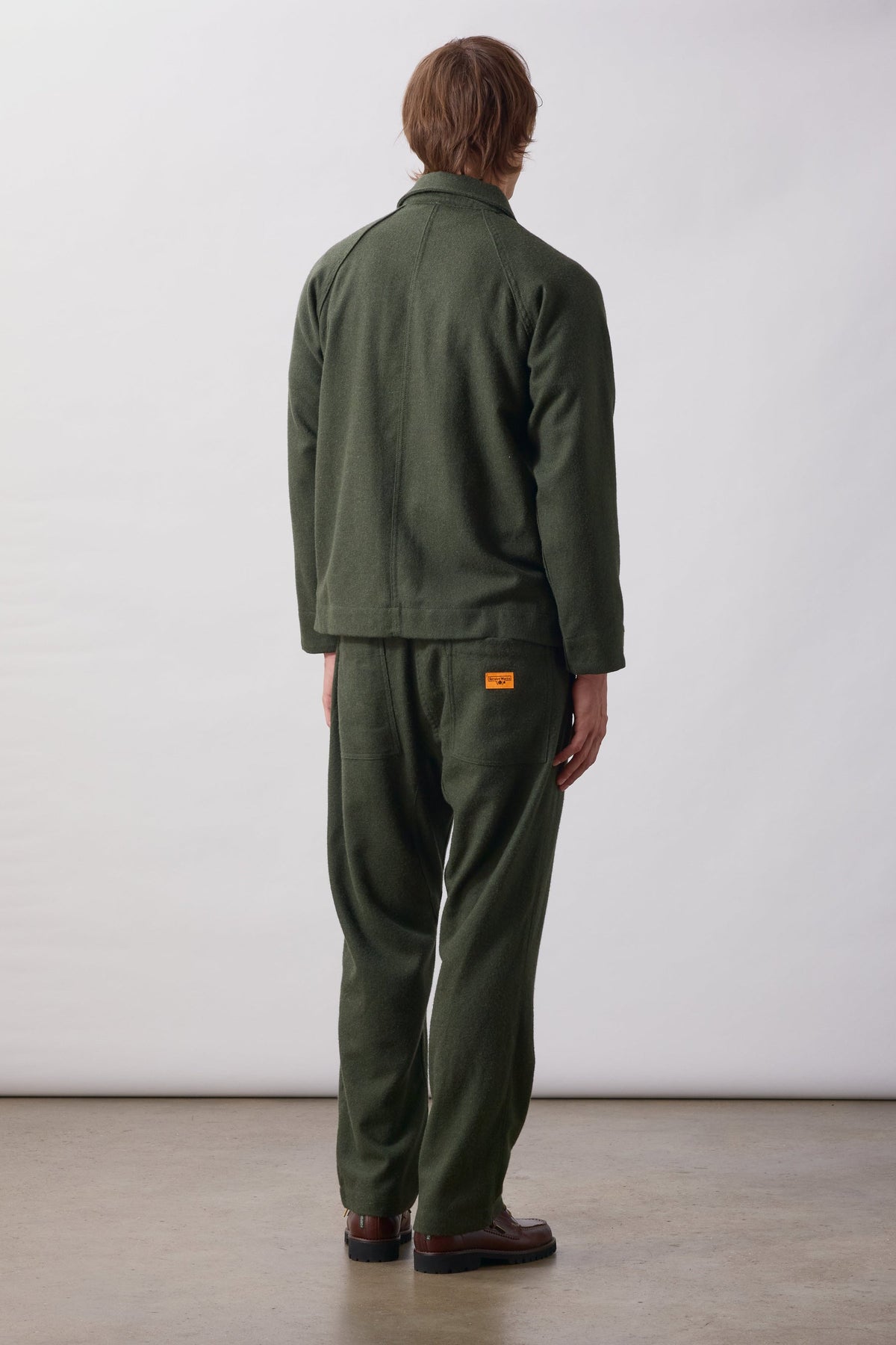 Service Works Flannel FOH Overshirt Forest