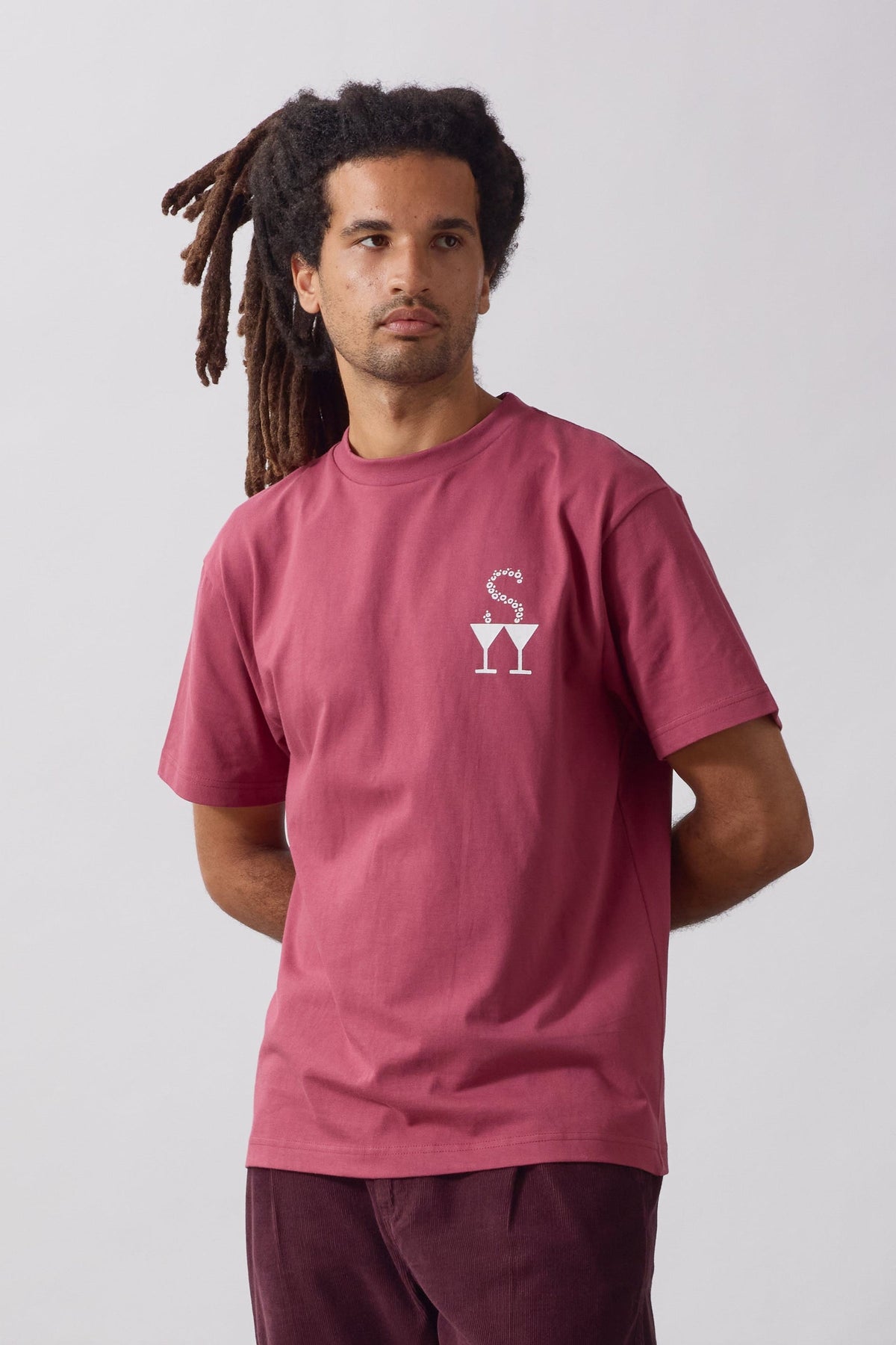 Service Works Martini Tee Clay