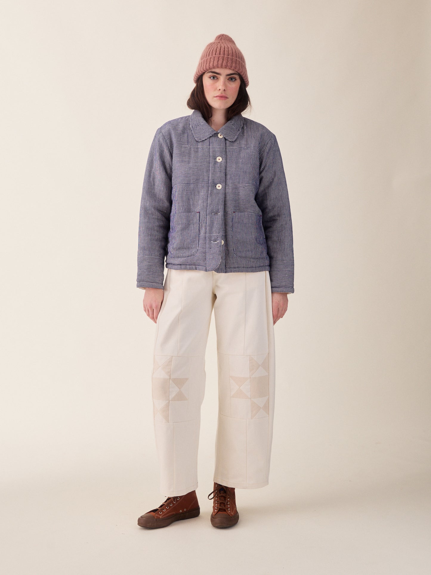 Sideline Molly Jacket Railroad Stripe
