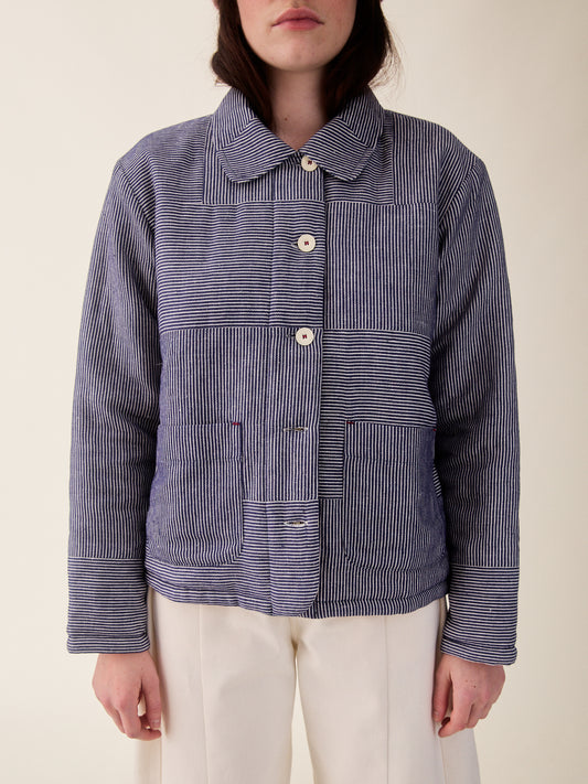 Sideline Molly Jacket Railroad Stripe