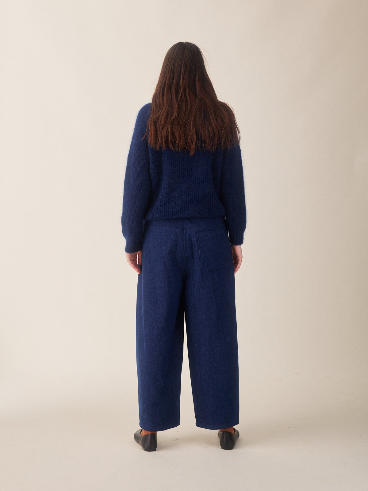Sideline Poppy Trousers Denim